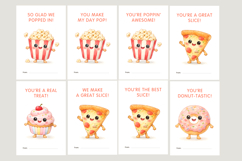 Food Pun Valentine Classroom Cards, kids valentine cards Product Image 3