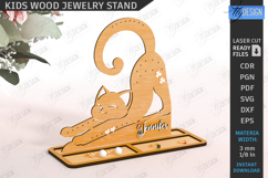 Kids Jewelry Stand Laser Cut|Accessory Holder|Earrings Stand Product Image 12