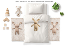 Kid Bedding Mockup Product Image 3