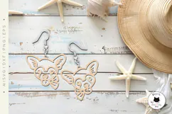 Chihuahua Dog Laser Cut Earrings | Dog Breed SVG Product Image 4