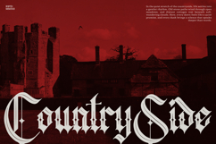 Kileydot | Blackletter Typeface Product Image 4