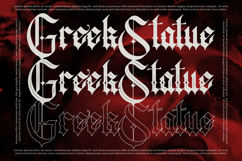 Kileydot | Blackletter Typeface Product Image 5