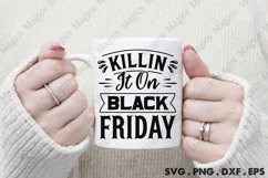 Mama On A Mission Black Friday SVG, Black Friday SVG Product Image 4