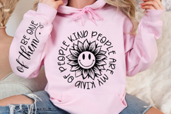 Kind people are my kind of people Sleeve Svg Design Product Image 3