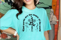 Kind words are the music of the world SVG Product Image 2