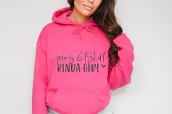 Jeans & Tshirt Kinda Girl Svg, Black Friday Shirts Product Image 1