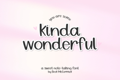 Kinda Wonderful Sans Product Image 1