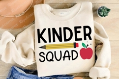Kinder Squad SVG Design, Teacher&#039;s Day SVG Design Product Image 3