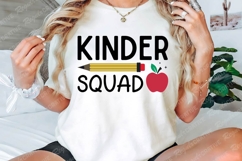 Kinder Squad SVG Design, Teacher&#039;s Day SVG Design Product Image 2