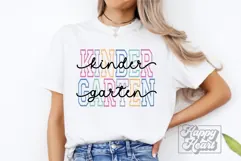 Kindergarten Vibes SVG - Back To School PNG - Hello Kinder Product Image 4