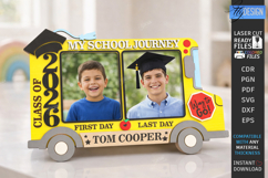 Kindergarten and School Graduation Photo Frame Laser Cut Product Image 1