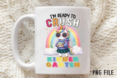 KINDERGARTEN Back to School Unicorn Sublimation Product Image 3