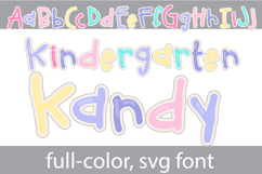 Kindergarten Kandy Color Font Product Image 1