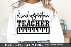 Teacher SVG Design - Kindergarten Teacher Product Image 3