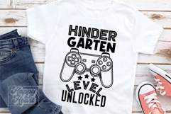 Kindergarten Level Unlocked SVG - Back To School Gamer PNG Product Image 3