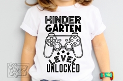 Kindergarten Level Unlocked SVG - Back To School Gamer PNG Product Image 4