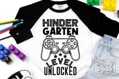 Kindergarten Level Unlocked SVG - Back To School Gamer PNG Product Image 5