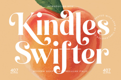 Kindles Swifter - Modern Serif Font Product Image 1