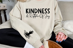 Kindness a ripple of joy Sleeve SVG Product Image 3