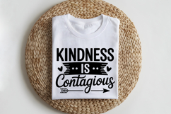Kindness Is Contagious SVG | Kindness SVG | Be Kind SVG Product Image 2
