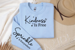 Kindness is free Sleeve SVG, Inspirational Sleeve SVG Product Image 3