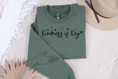 Kindness is Key Sleeve SVG, Christian Sleeve SVG Product Image 3