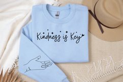 Kindness is Key Sleeve SVG, Christian Sleeve SVG Product Image 2