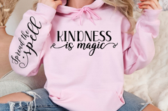 Kindness is magic Sleeve SVG Design Product Image 3