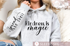 Kindness is magic Sleeve SVG Product Image 3