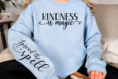 Kindness is magic Sleeve SVG Design Product Image 2