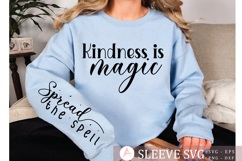 Kindness is magic Sleeve SVG Product Image 2