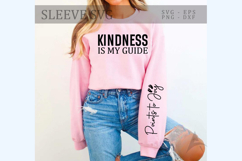 Kindness is My Guide Sleeve SVG Product Image 2