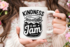 Kindness Is My Jam SVG | Be Kind SVG | Kindness SVG Product Image 3