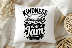 Kindness Is My Jam SVG | Be Kind SVG | Kindness SVG Product Image 5