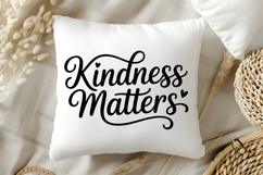 Kindness Matters SVG | Be Kind SVG | Kindness SVG Product Image 5