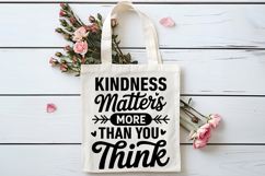 Kindness Matters More Than You Think SVG | Be Kind SVG Product Image 4