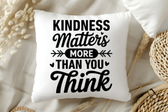 Kindness Matters More Than You Think SVG | Be Kind SVG Product Image 5