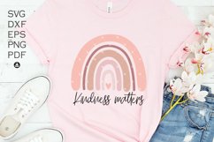 Kindness Matters Svg, Choose Kindness Svg, Be Kind,Kind Vibs Product Image 2