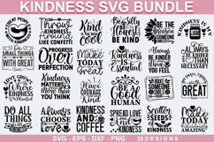Kindness SVG Bundle - Kindness Quotes Design Product Image 1