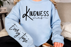 Kindness wins Sleeve Svg Design Product Image 2