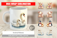 Kindred Ribbons Mug Wrap Product Image 1