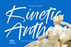 Kinetic Anthem - Modern Handbrush Script Product Image 1
