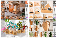 Home Decor Mega Bundle Laser Cut | Wall Decor | House Decor Product Image 11
