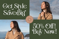 Kinetic Bravely - Bold Tall Serif Font Product Image 15