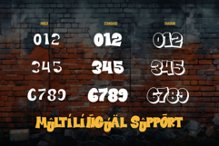 King Jack Style | 3D Layered Graffiti Webfont for Urban Styl Product Image 3