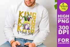 King of mardi gras png, mardi gras sublimation Product Image 1