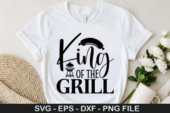 King of the grill - Barbecue SVG Design Product Image 1