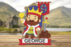 King cake topper 3D SVG Product Image 4