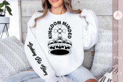 Kingdom Minded Sleeve SVG, Faith-Based Sleeve SVG Product Image 1