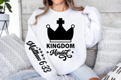 Kingdom Minded Sleeve SVG, Christian SVG Product Image 2